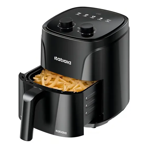 Fritadeira Air Fryer Itatiaia 4l Sem Oleo Timer De Até 60min