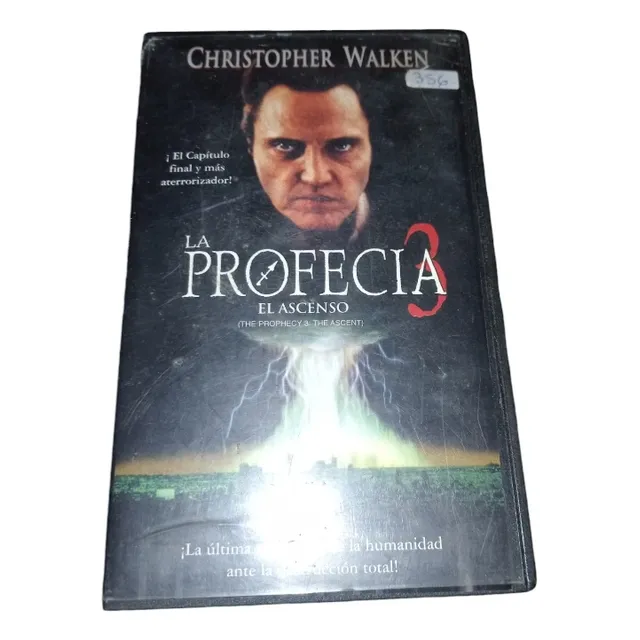La Profecia 3!! En Vhs Original Clásico Terror!!