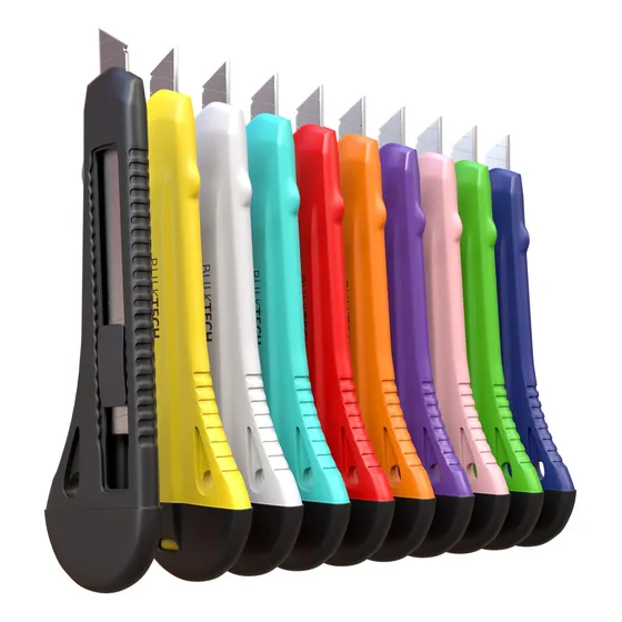 Cuchillos Utilitarios Cortador De Cajas Hoja Ancha 1.8 Cm