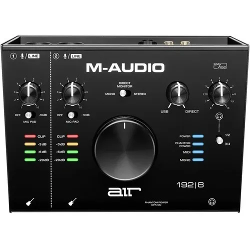 Interfaz de Audio M-Audio Air 192|8 2 entradas