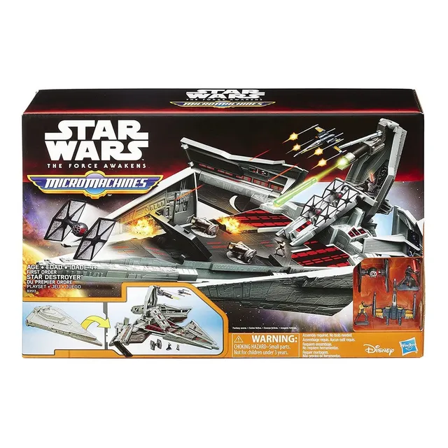 Micro Machines Star Wars First Order Star Destroyer Playset