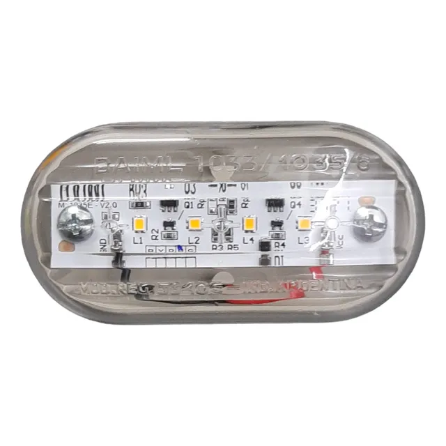 Faro Electronico Bivoltaje 4 Leds Cristal Baiml