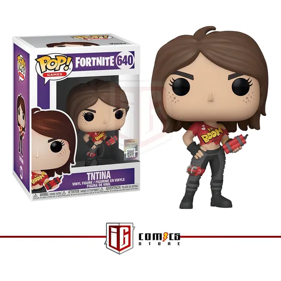 Figura De Acción Fortnite Tntina De Funko Pop! Games