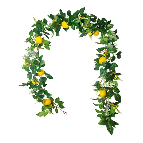 Kwqbhw Guirnalda Limon Artificial Depie Vegetacion Primavera