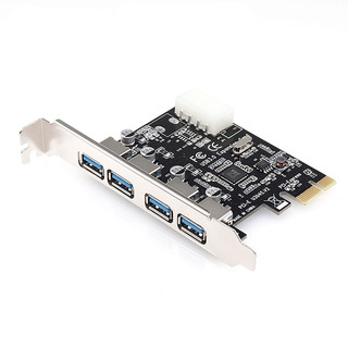 Tarjeta De Expansión Pci Express A 4 Puertos Usb 3.0 Tarjeta De Expansión Pci Express A 4 Puertos Usb 3.0