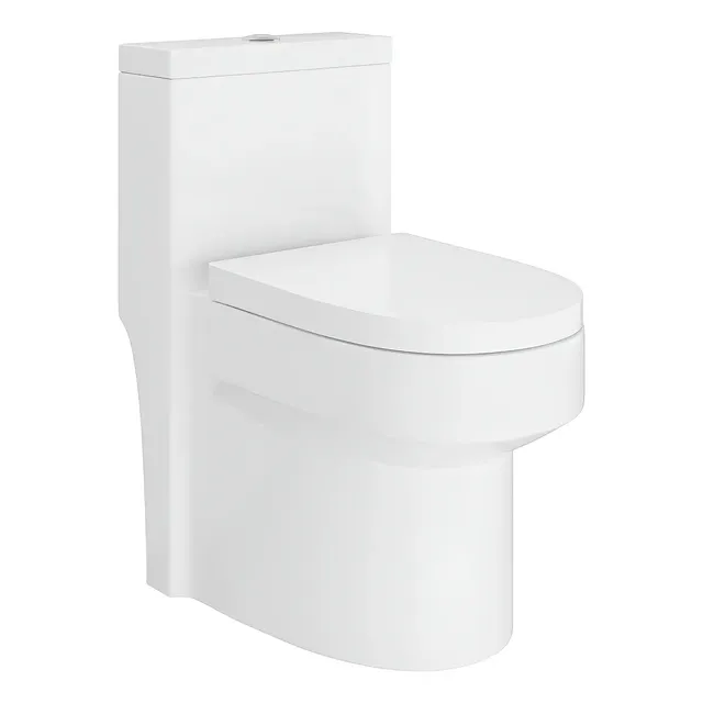 Vaso Sanitário Monobloco Caixa Acoplada Privada Completo Cor Branco - Vab0004
