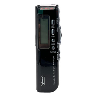 Gravador De Voz 8gb Digital Espião Gravação Profissional Mp3 Cor Preto Gravador De Voz 8gb Digital Espião Gravação Profissional Mp3 Cor Preto