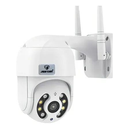 Câmera de Segurança Jortan IP Wifi Speed Dome Full HD 1080P IP66 Externa Branca