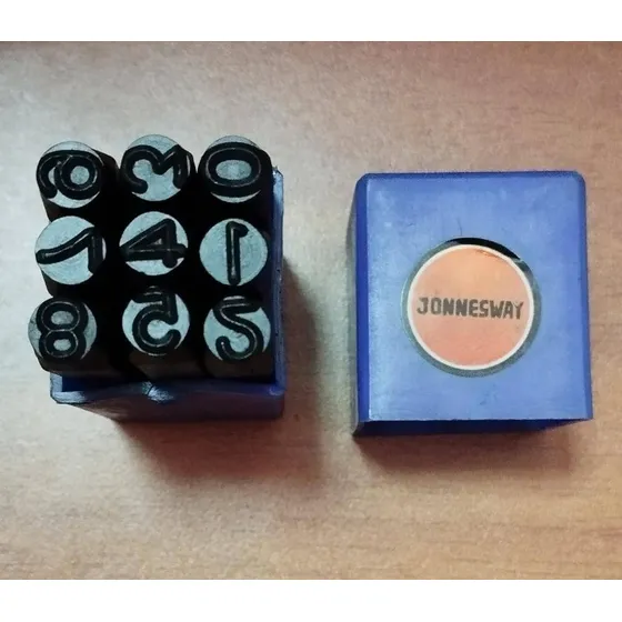 Juego De Troquel Numeros Jonnesway 4mm