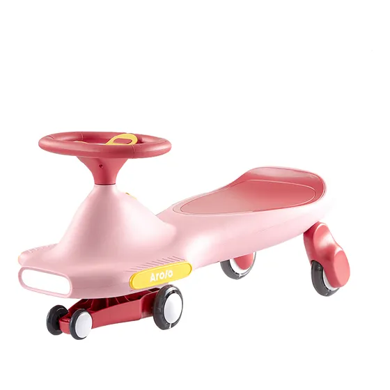 Coche Columpio Para Bebé Rosado Aro/o