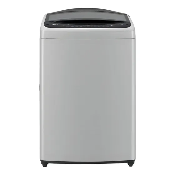 Lavadora automática LG LAVADORA inverter hasta 19kg color gris