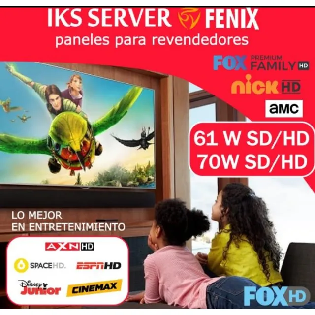 Fénix.tv 61w Sd - Hd  Server Privado 