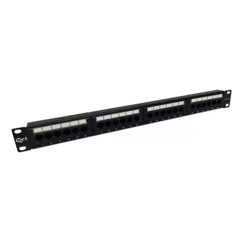 Patch Panel Cat6 24 Puertos Qnet 