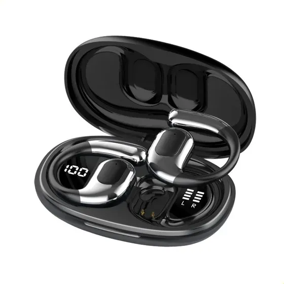 Fone De Ouvido Bluetooth Esportivo Com Estojo De Carga