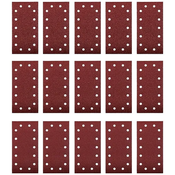Lija Velcro Kwb Einhell 115x230 Mm 15 Lijas Grano 40 80 120