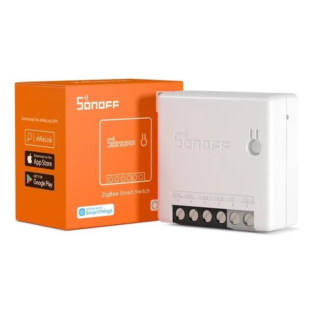 Sonoff Zbmini Interruptor Zigbee App Google Alexa