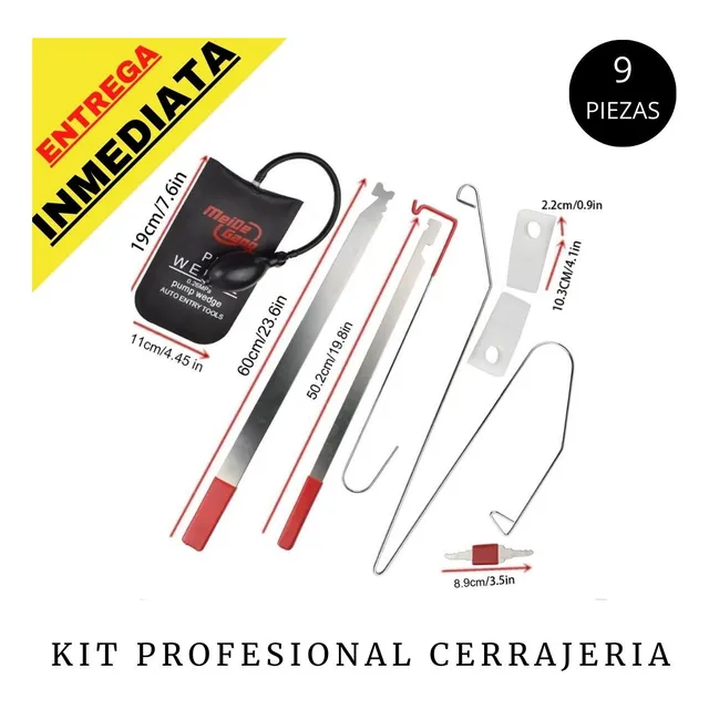 Kit Profesional Cerrajeria Automotriz Casa Apartamento Carro