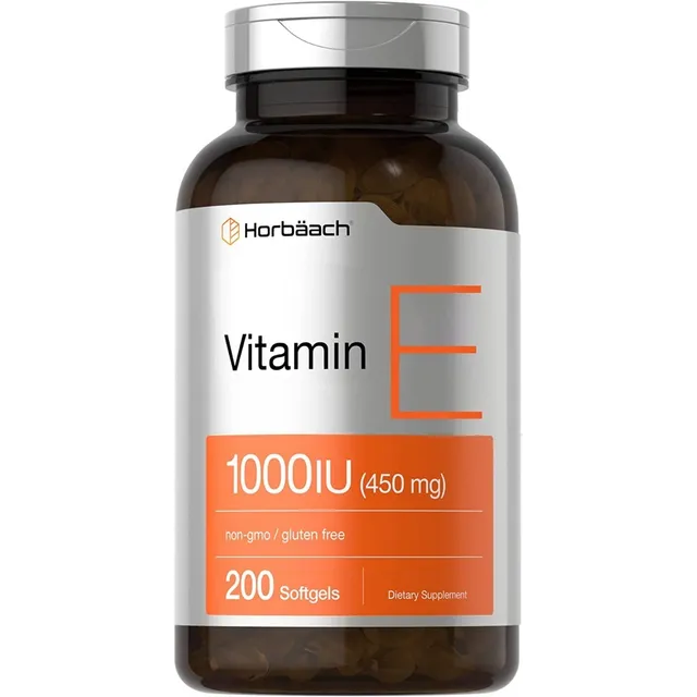 Vitamina E 450mg 1000iu 200 Capsulas Horbaach
