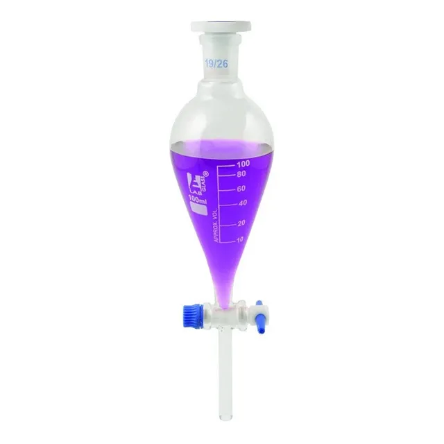 Embudo Separacion 250 Ml T/plastico Graduado