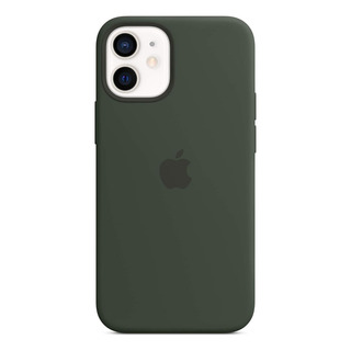 Funda De Silicona Para Apple iPhone 12 Mini, Color Verde Cip Funda De Silicona Para Apple iPhone 12 Mini, Color Verde Cip