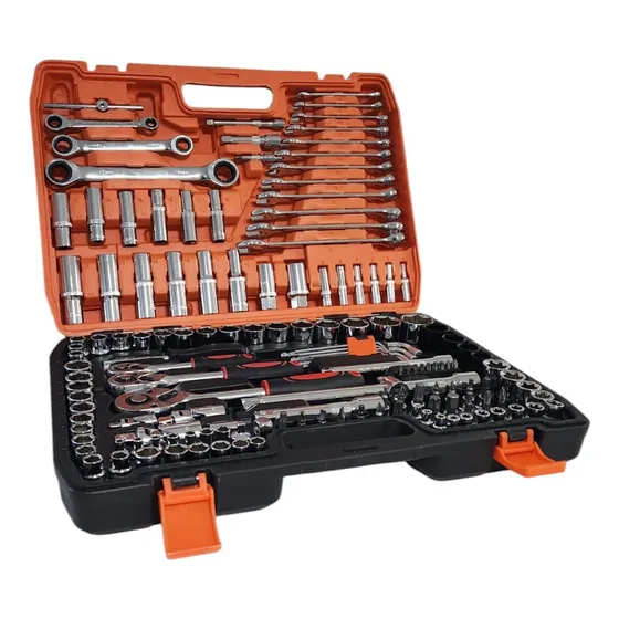 Set Juego De Herramientas Llaves Tubos Puntas De 151 Piezas