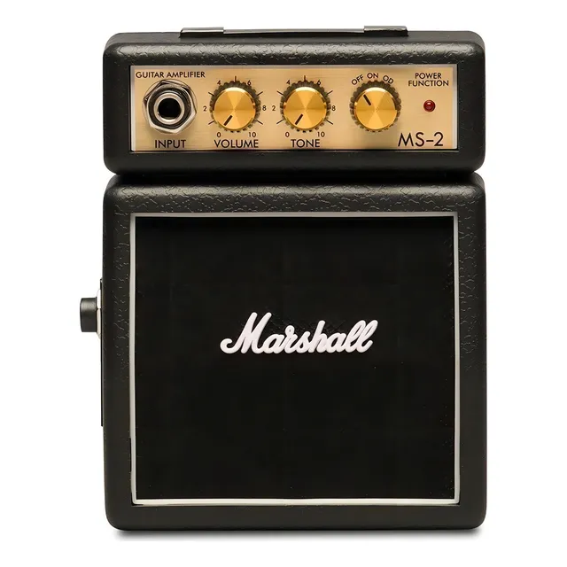 Amplificador Marshall Micro Amp MS-2 Transistor para guitarra de 1W color negro 9V