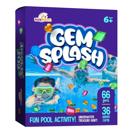 Juguete De Búsqueda Y Buceo Para La Piscina, Gem Splash