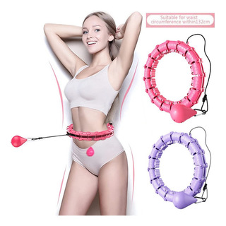 Hula Hoop Ajustable Inteligente, 24 Nudos Hula Hoops Y Hula Hoop Ajustable Inteligente, 24 Nudos Hula Hoops Y