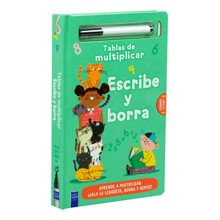 Tablas De Multiplicar. Escribe Y Borra Tablas De Multiplicar. Escribe Y Borra