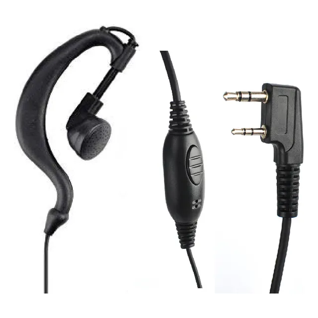 Manos Libres Walkie Talkie Entrada Doble Jack 2.5, 3.5mm 