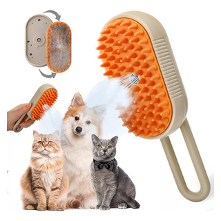 3 In 1 Depilación Cepillo De Vapor Para Gato/perro Mascota 3 In 1 Depilación Cepillo De Vapor Para Gato/perro Mascota