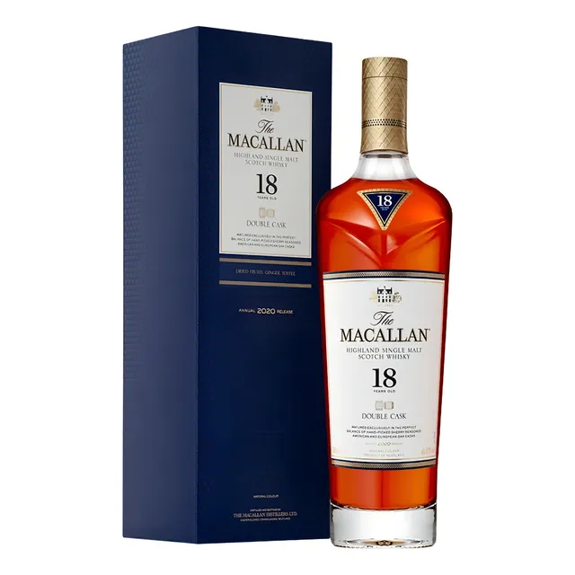 The Macallan 18 Double Cask Single Malt Whisky Estuche 700ml