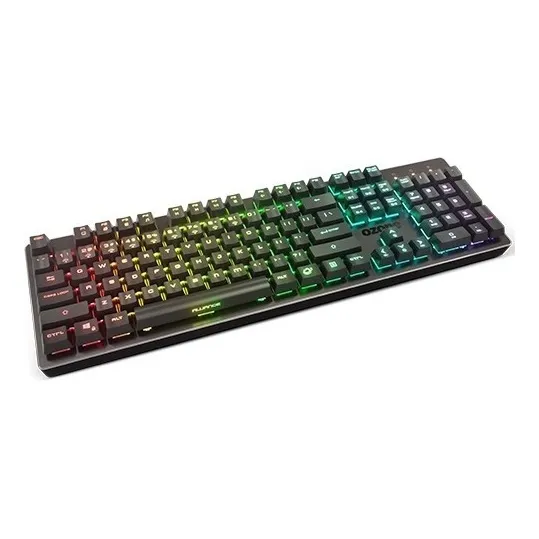 Teclado Gamer Alliance - Ozone Teclado Negro Idioma Español Latinoamérica