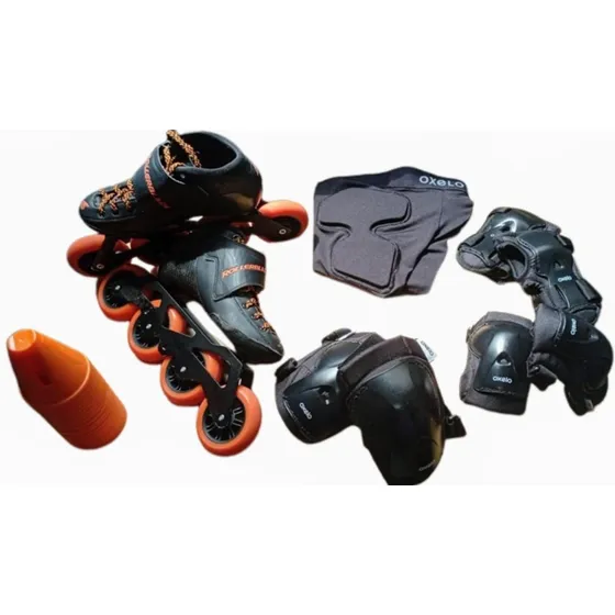Patines Linea 36 Niños Roller Blade Original Fibra Carbono