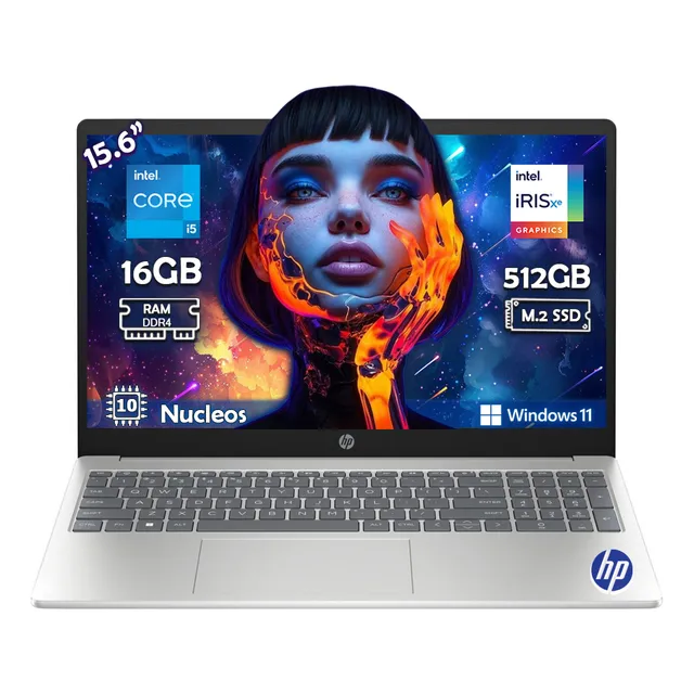 Laptop Hp 15-fd0999nr Core I5-1235u 16gb Ram 512gb Ssd 1920 X 1080 Full Hd 15.6 Windows 11