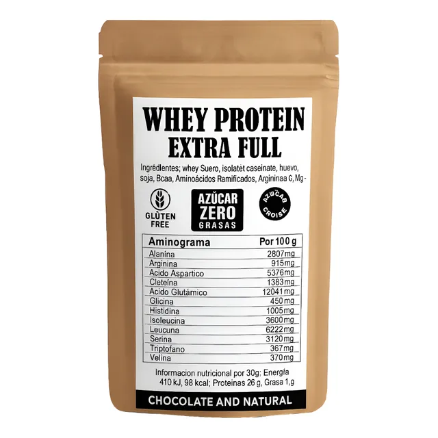 Whey Protein Extra Full Al 90% Súper Promo 1 Kilo !!
