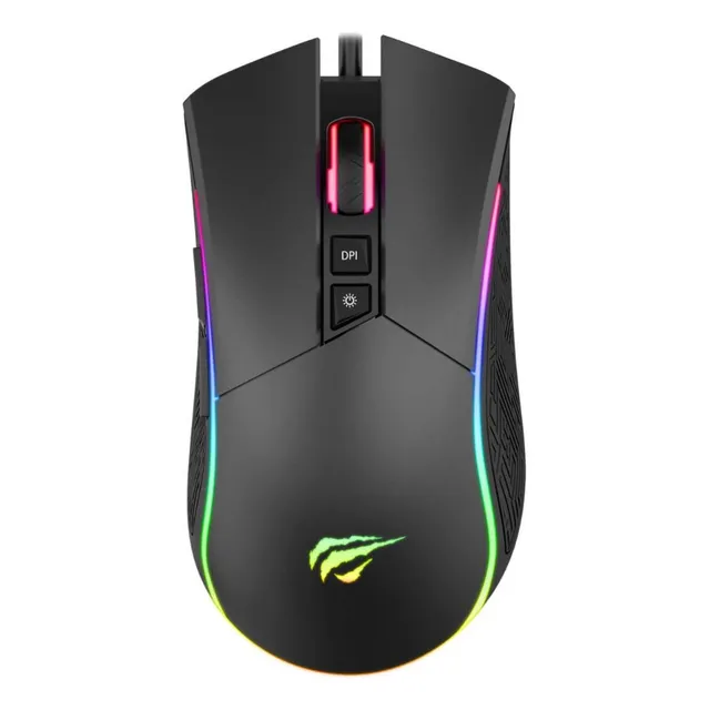 Mouse Gamer Rgb Havit Ms1001 Negro