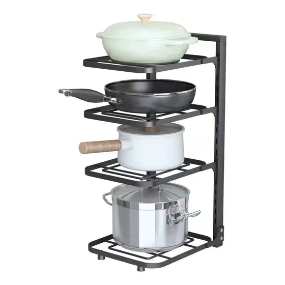 Organizador De Cocina / Ollas De 4 Niveles Ajustable M099