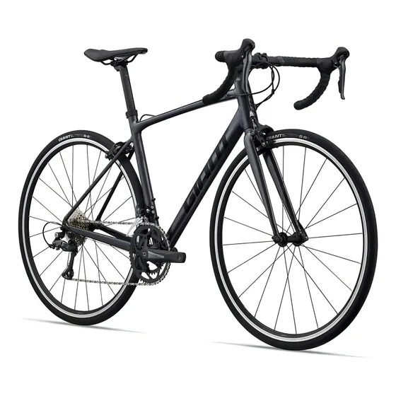 Bicicleta Ruta Giant Contend 3 23 Negro/gris Color Gris/negro. Tamaño Del Marco 54 Cm