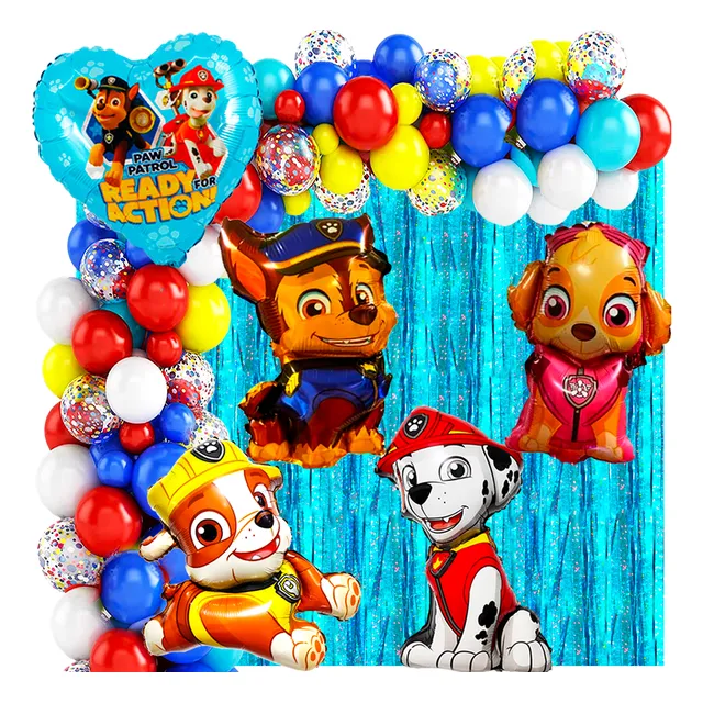 50 Art Globo Paw Patrol Patrulla Canina Cotillon Deco549