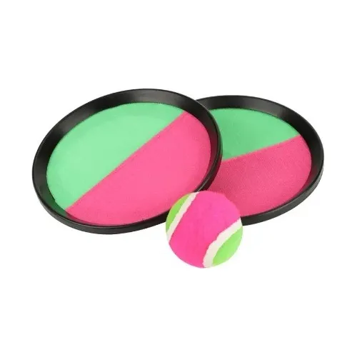 Juego De Pelota Con Raqueta Para Niños / Velcro Playa Color Variados