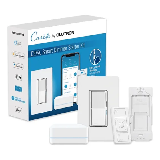 (caseta Wireless) Kit Hub Controlador, Atenuador, Control