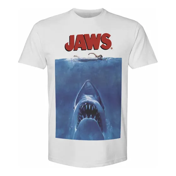 Playera Película Clásica Tiburón Jaws 1975 Terror Suspenso T
