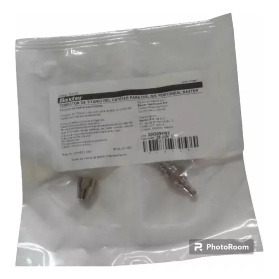 Conector Titanio Baxter 5c4129
