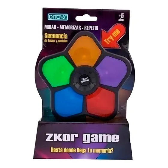 Zkor Game Juego De Memoria Ditoys