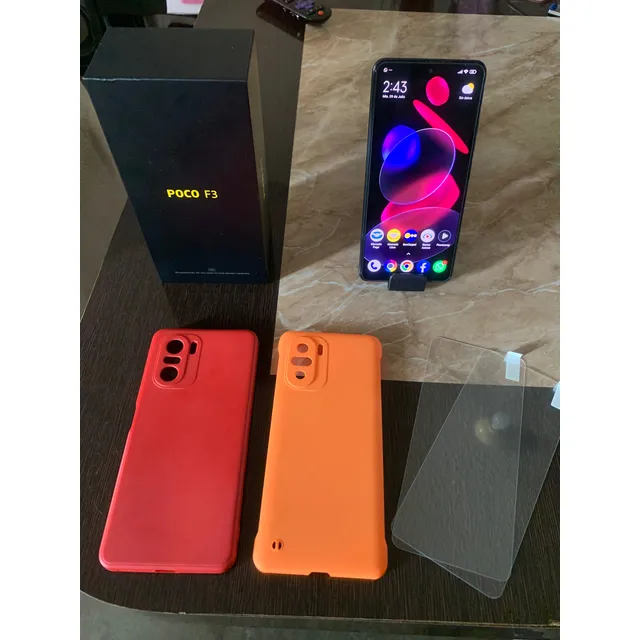 Celular Xiaomi Poco F3 Night Black 256gb Rom 8gb Ram Dualsim Negro