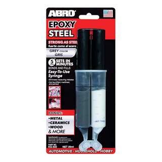 Cola Epoxi Titanium Bloco Motor Aço Alumínio 25ml Abro Eg330 Cola Epoxi Titanium Bloco Motor Aço Alumínio 25ml Abro Eg330