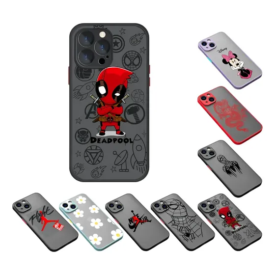 Carcasas Para iPhone Color Matte Diseños (todos Los Modelos)