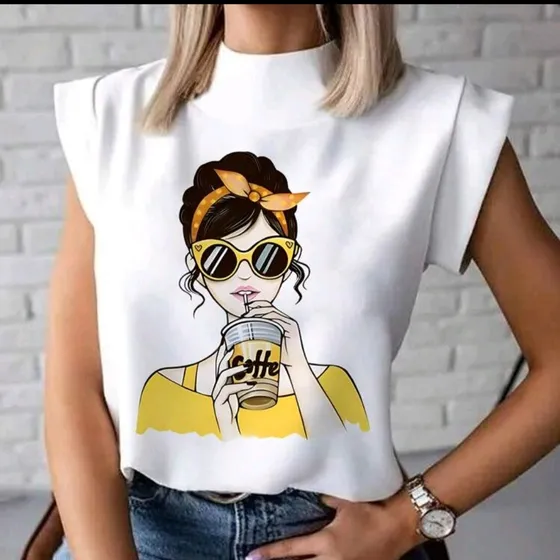 Blusa Para Dama Sin Manga Casual Shein Talla S Nueva