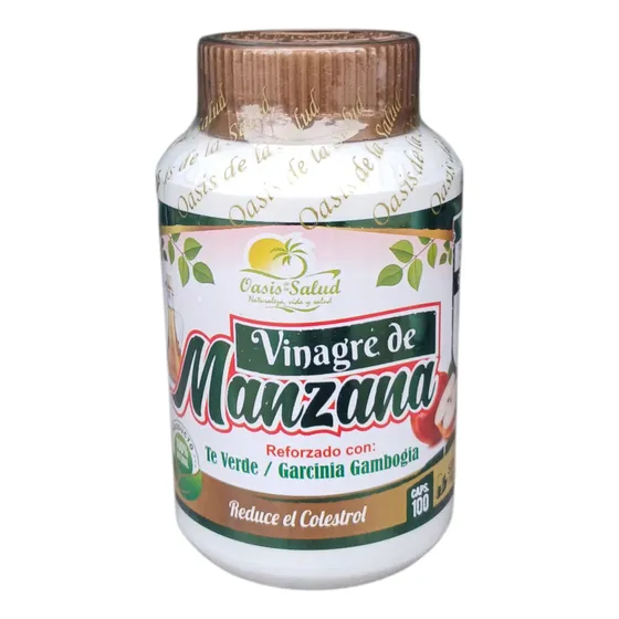 Vinagre De Manzana Te Verde Garcinia Cambogia Quemador 100